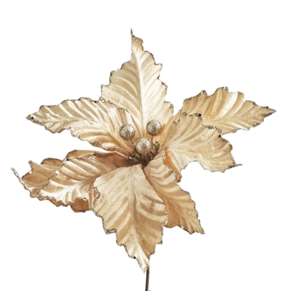 poinsettia-christmas-flower-stem-champagne-32-cm