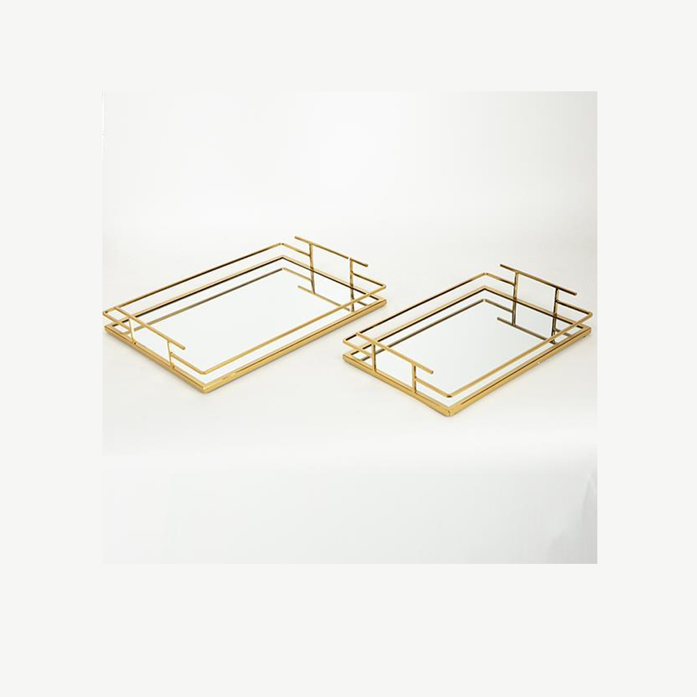 mirrored-rectangular-metal-tray-gold-set-of-2-pieces