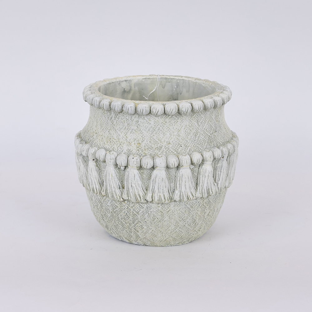 fringed-cement-vase-grey-20cm-x-20cm-x-18cm