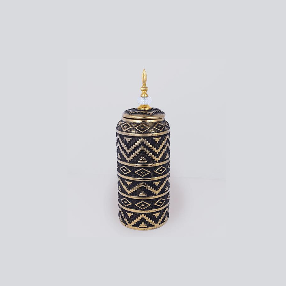 ethnic-ceramic-vase-black-gold-42-2cm