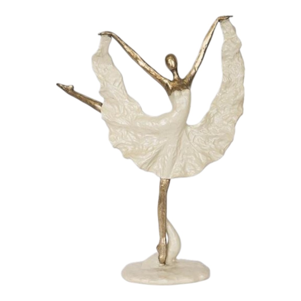 decorative-home-ornaments-figure-ballerina-whitegold-42-cm