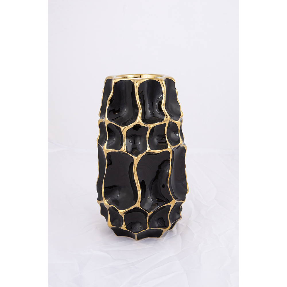 ceramic-vase-black-gold-14-5cm-x-14-5cm-x-25cm
