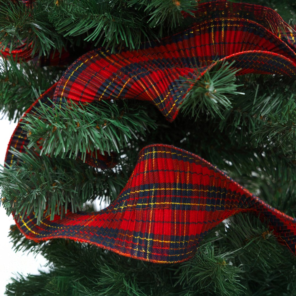 ribbon-spiral-red-checkered-5x12cm