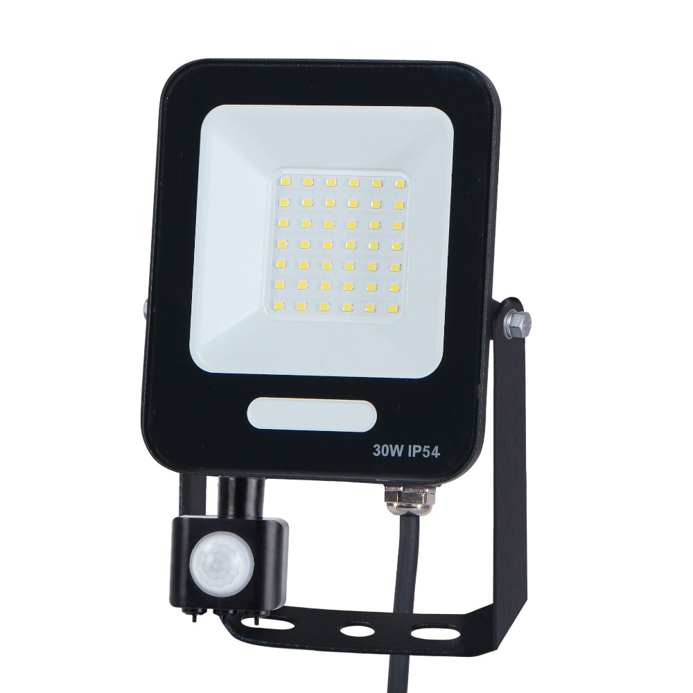 eurolamp-waterproof-led-floodlight-30w-natural-white-4000k-with-motion-sensor-ip54