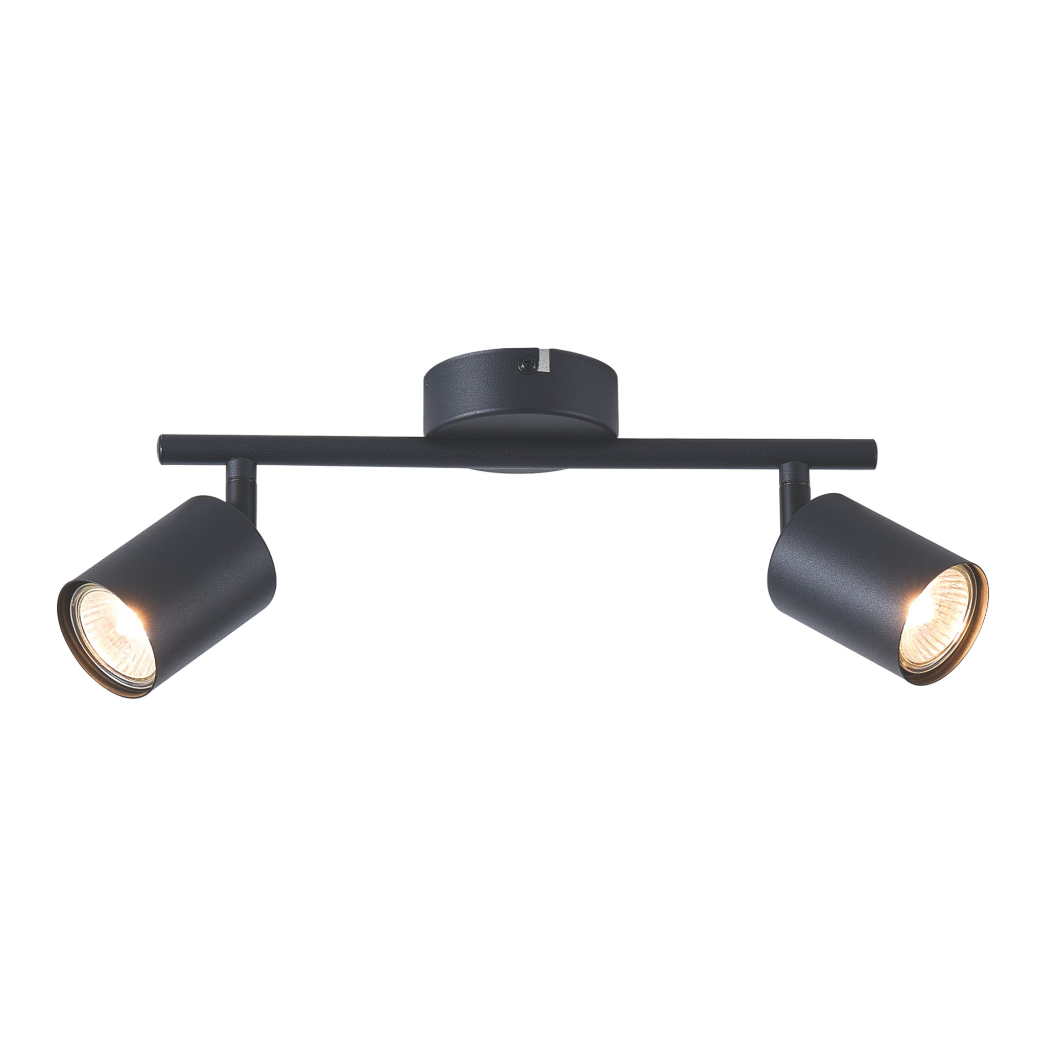 eurolamp-double-spot-with-socket-gu10-in-black-color