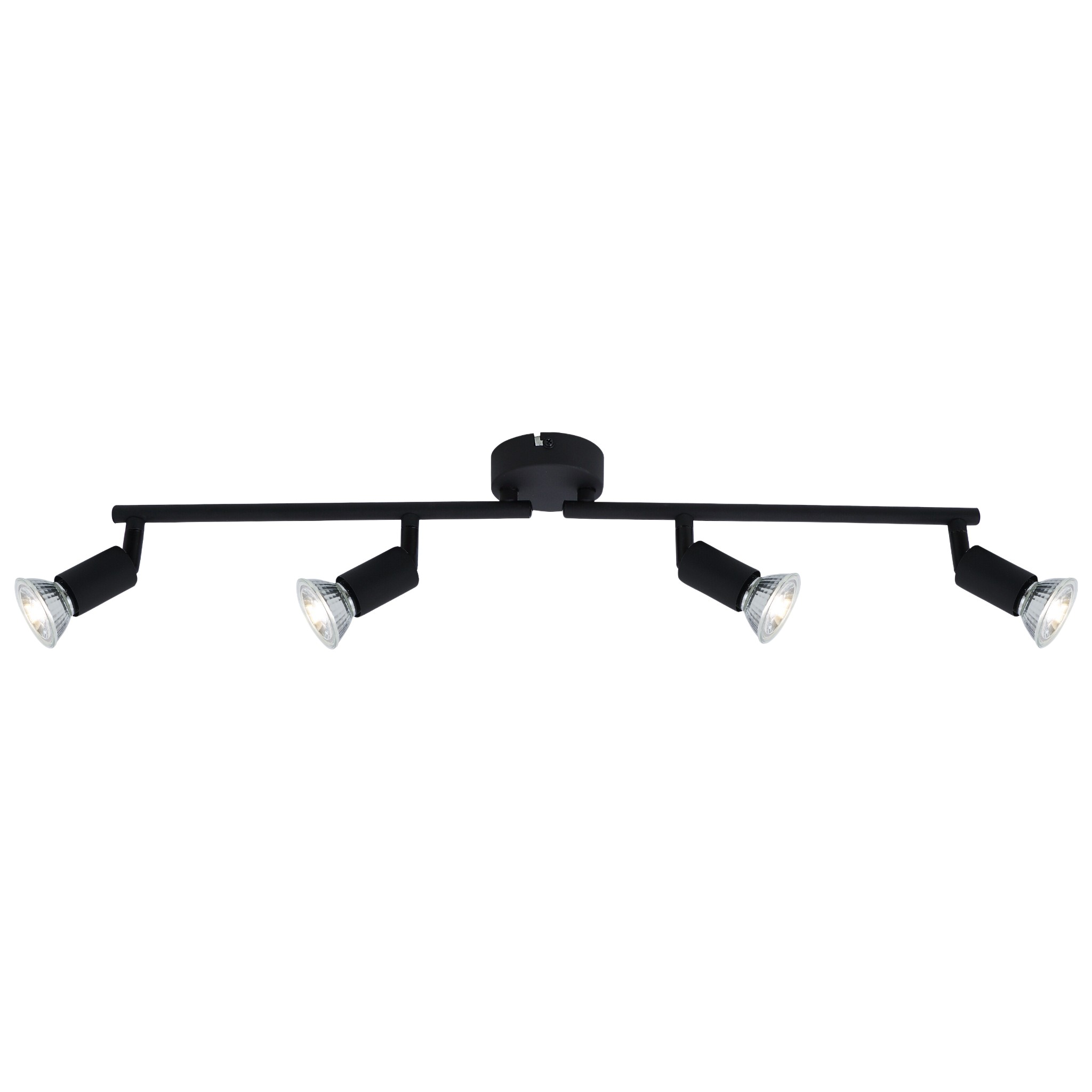 eurolamp-vorras-spot-with-4-lights-and-with-socket-gu10-in-black-color
