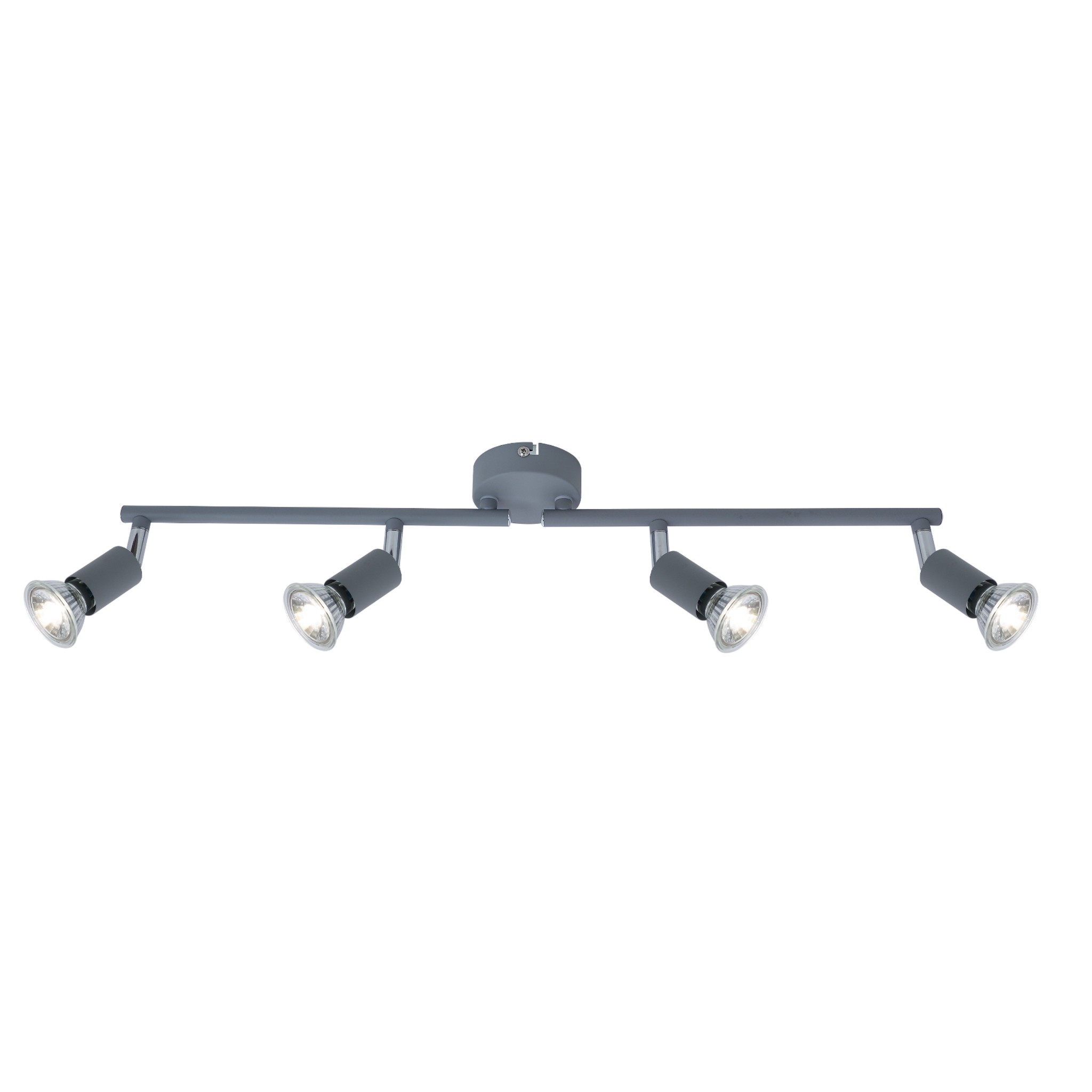 eurolamp-vorras-spot-with-4-lights-and-with-socket-gu10-in-gray-color