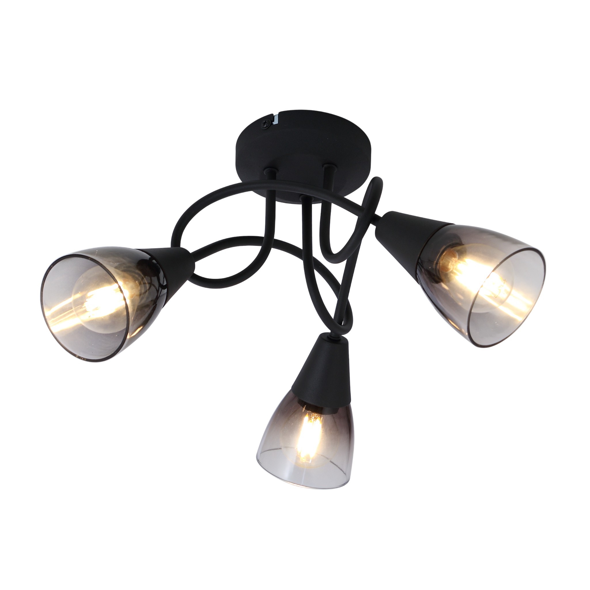 eurolamp-triple-spot-with-socket-e14-in-black-color