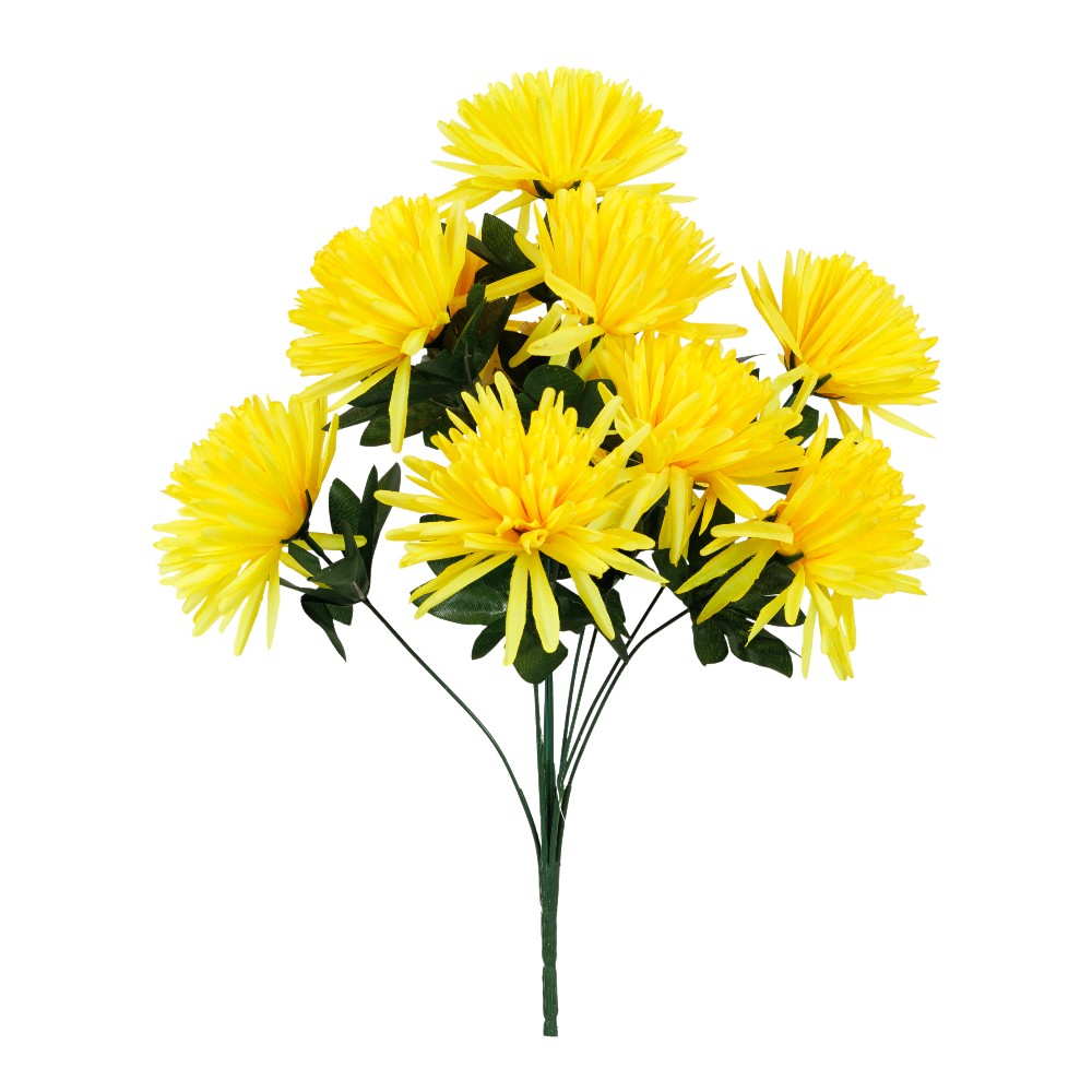 chrysanthemum-bouquet-yellow-40-cm