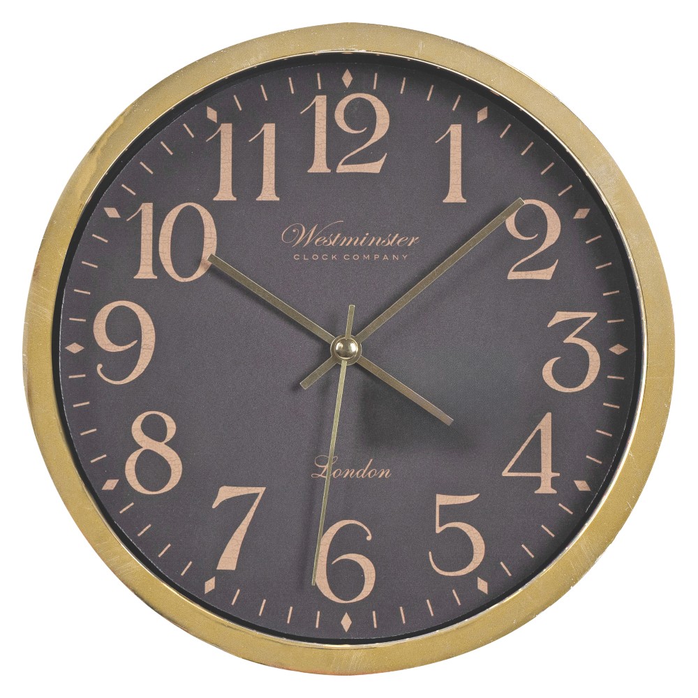 wall-clock-plastic-blackgold-22-cm-x-3-8-cm-x-22-cm