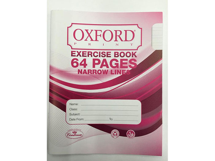 exercise-books-64-pgs-narrow-lines-margin