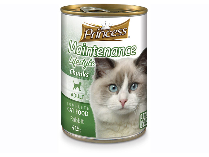 princess-maintenance-lifestyle-rabbit-and-duck-chunks-wet-cat-food-415-grams