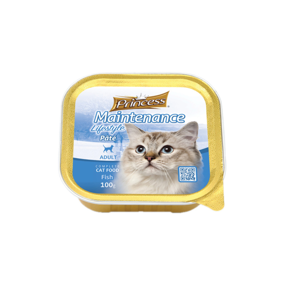 princess-maintenance-lifestyle-pate-for-adult-cats-fish-100g