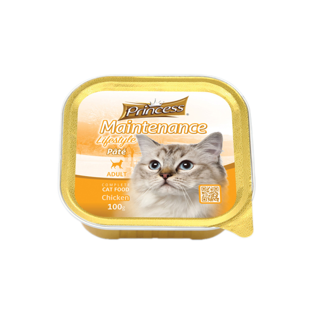 princess-maintenance-lifestyle-pate-chicken-wet-cat-food-100g