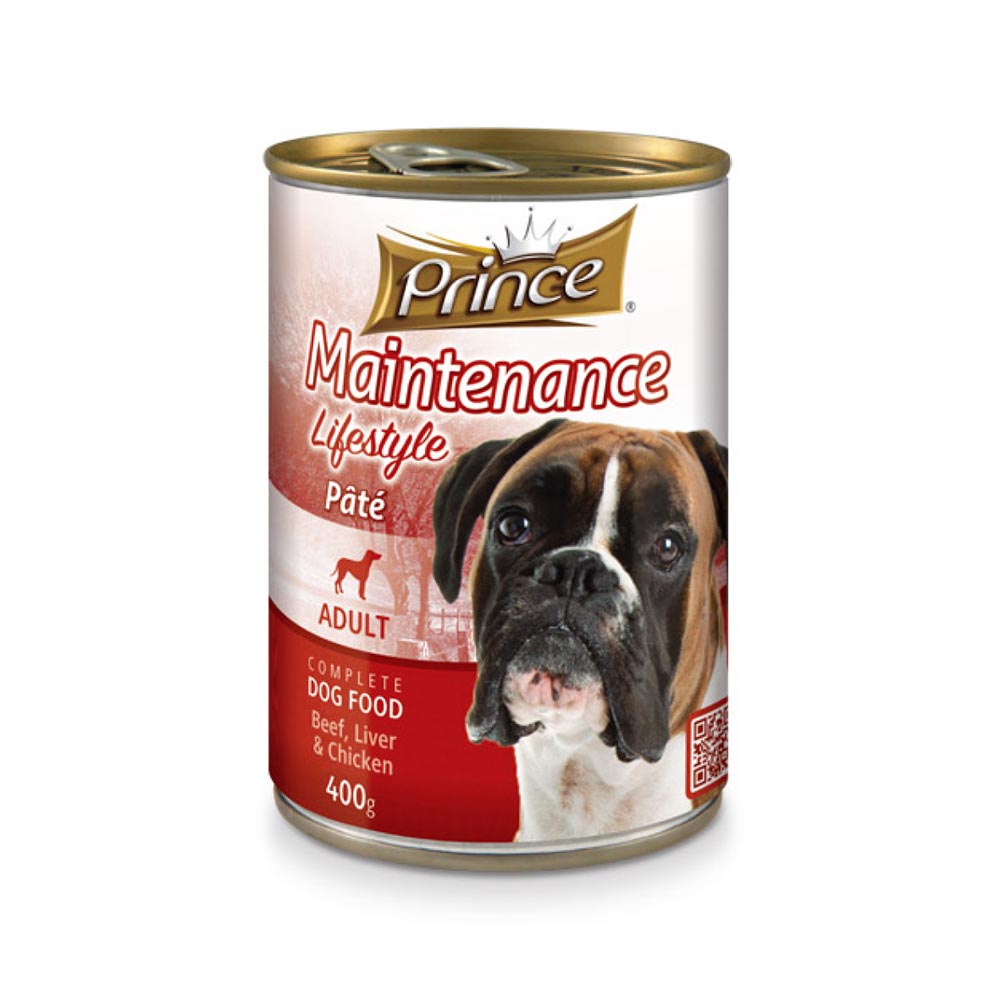 prince-maintenance-lifestyle-pate-wet-dog-food-with-beef-400g