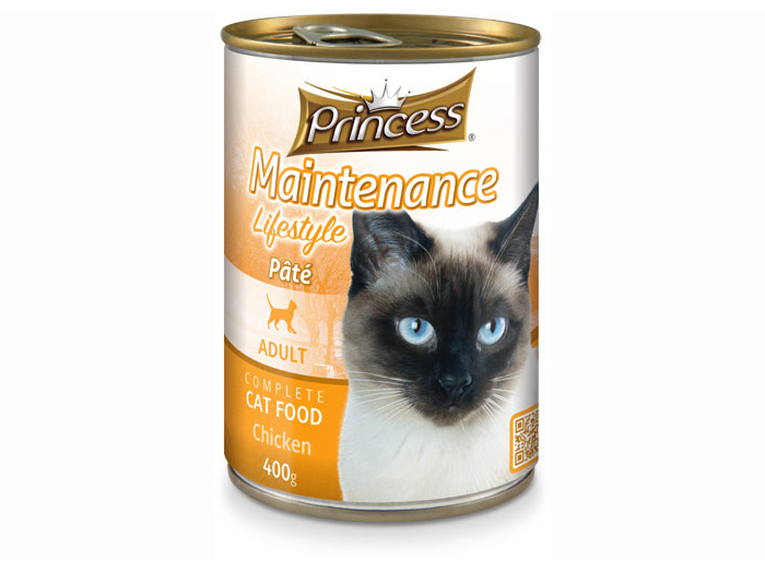 princess-maintenance-lifestyle-adult-pate-wet-cat-food-with-chicken-400g