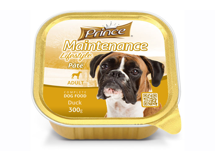 prince-maintenance-lifestyle-duck-pate-for-adult-dog-300-grams