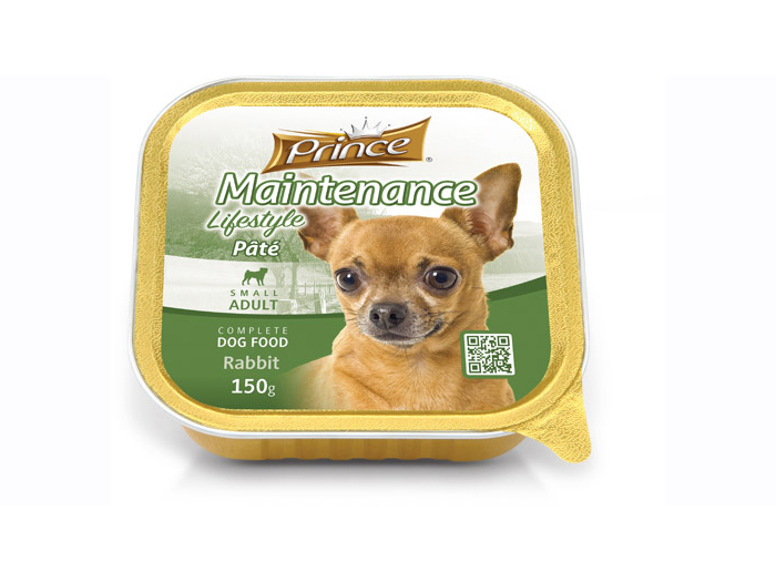 prince-maintenance-lifestyle-rabbit-pate-for-small-adult-dog-150g