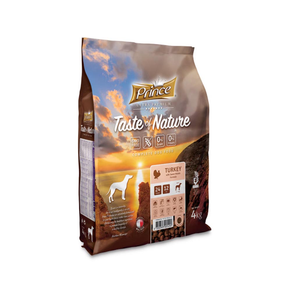 prince-taste-of-nature-turkey-dry-dog-food-4kg