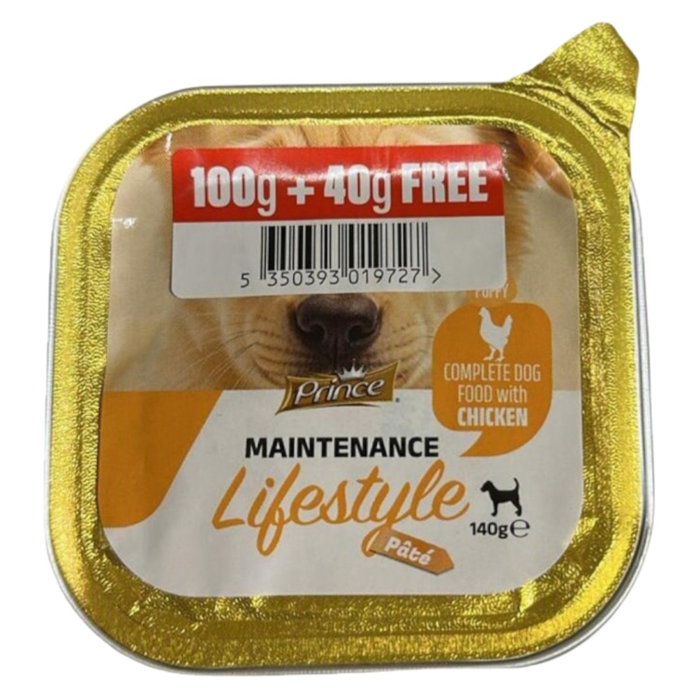 prince-maintenance-lifestyle-chicken-puppy-pâté-wet-dog-food-100g-40g