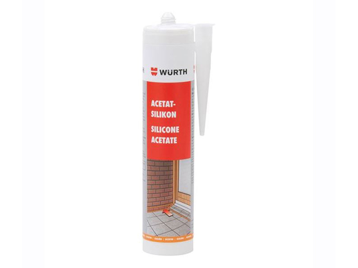 wurth-acetate-white-silicone-310-ml