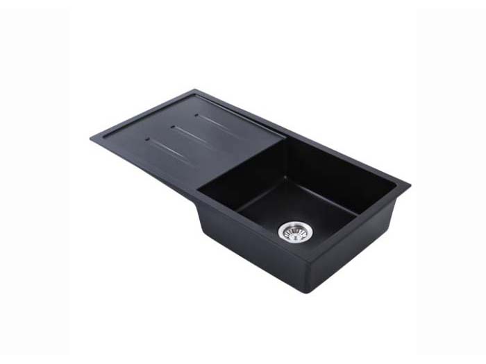 bridgepoint-quartz-black-sink-left-sided-drain-board