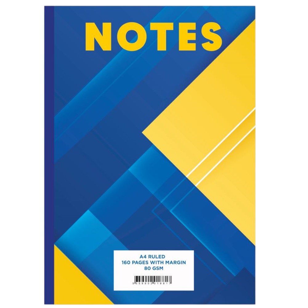 a4-double-spiral-notebook-lined-heat-bound-pad-160-pages