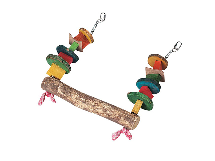flamingo-bird-cage-swing-with-beads