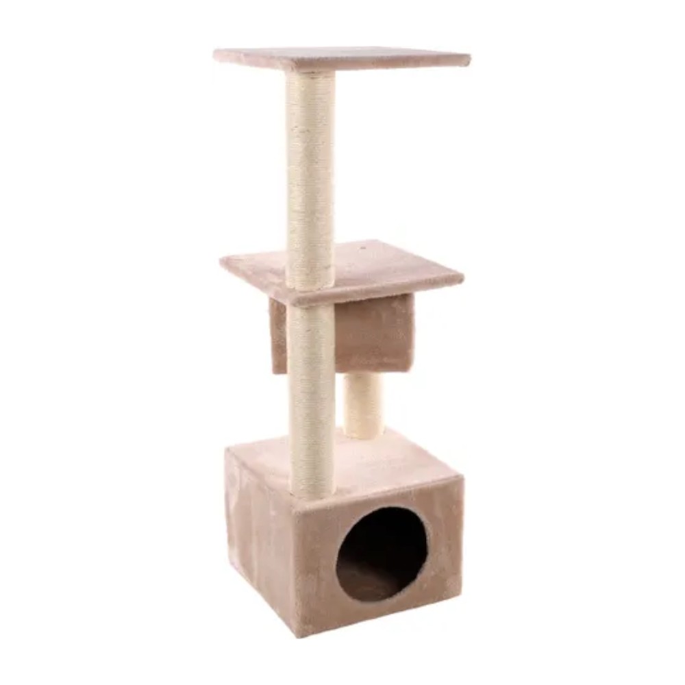 scratching-tree-baretti-beige-35-cm-x-35-cm-x-103-cm