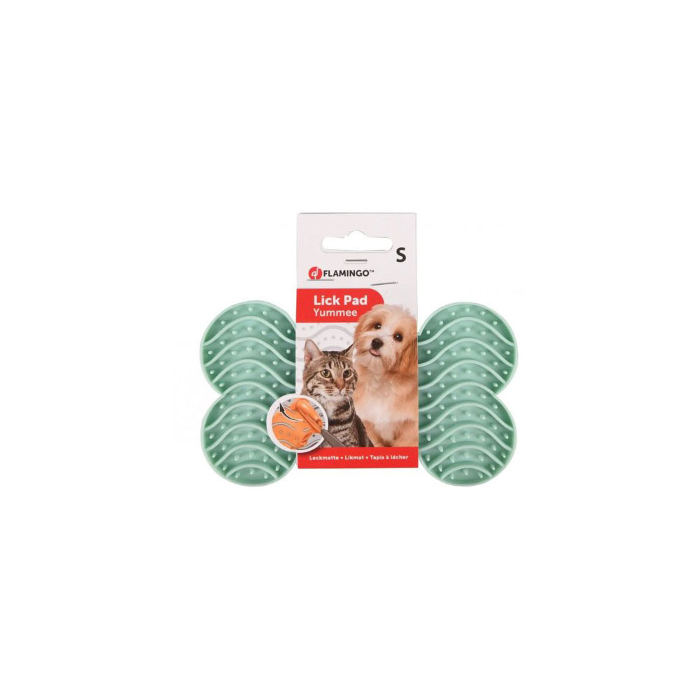 karlie-flamingo-yummee-licking-pad-for-dogs-mint-green-15cm