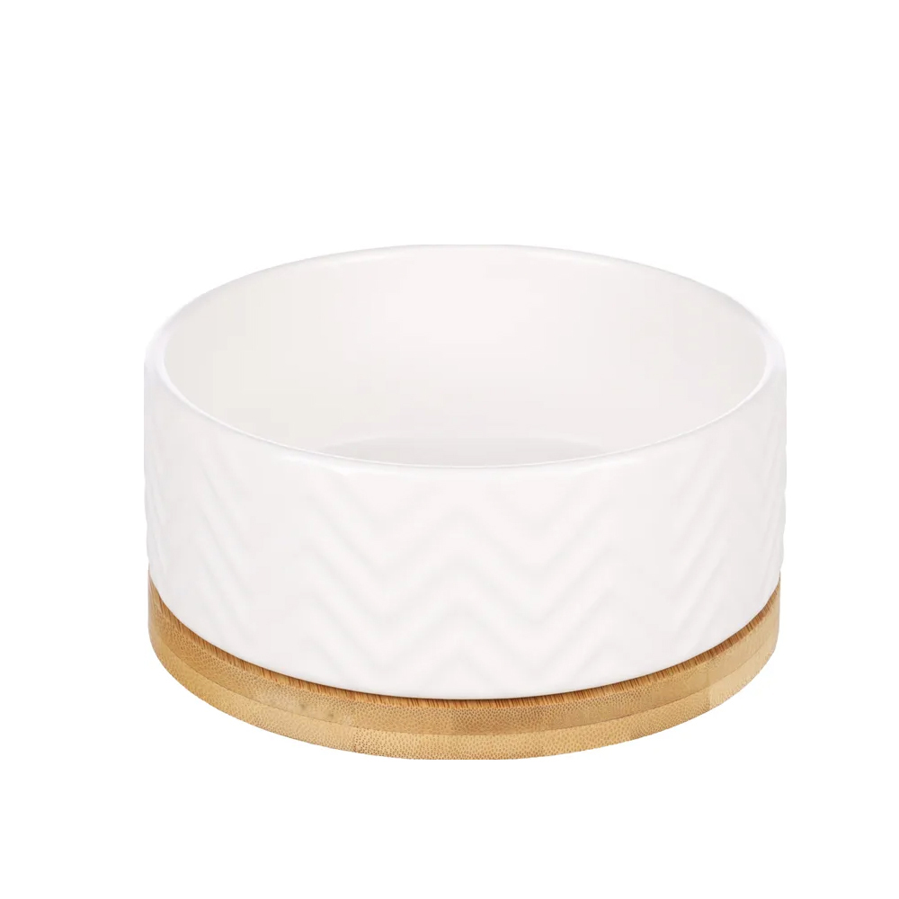 flamingo-ceramic-pet-bowl-white-bamboo-990ml