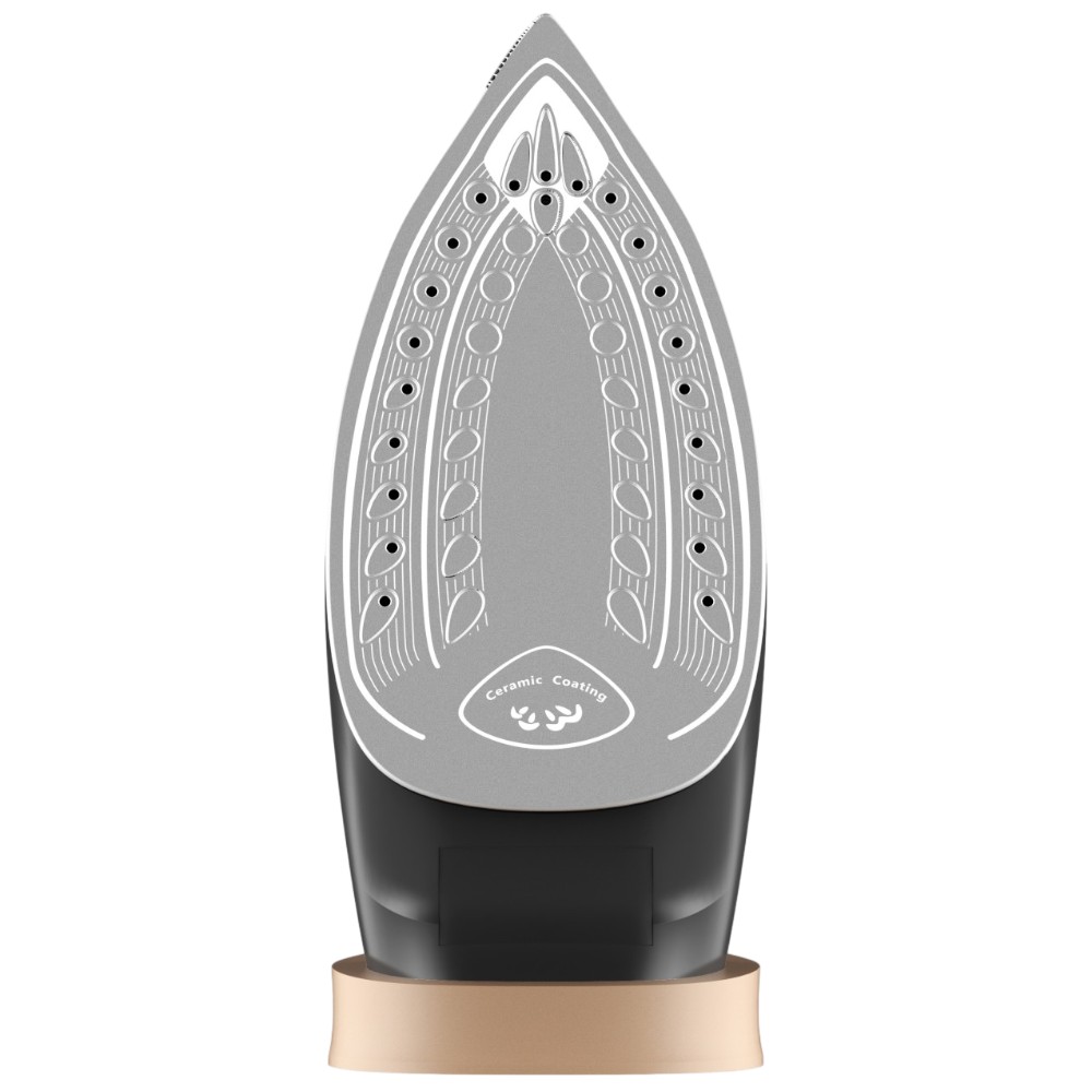 swiss-haus-lugano-steam-iron-2200w-black-and-rose-gold