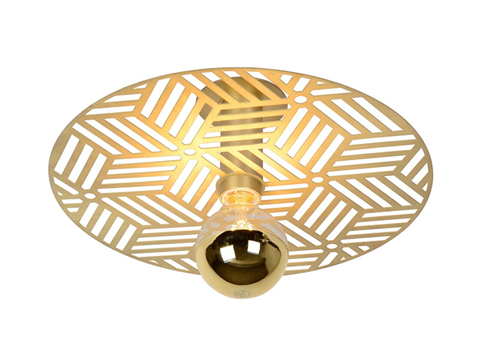 lucide-olenna-ceiling-light-brass-gold-e27-40w