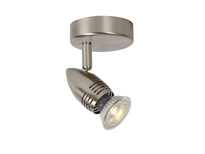 lucide-caro-ceiling-light-with-1-led-spot-satin-chrome-gu10-5w