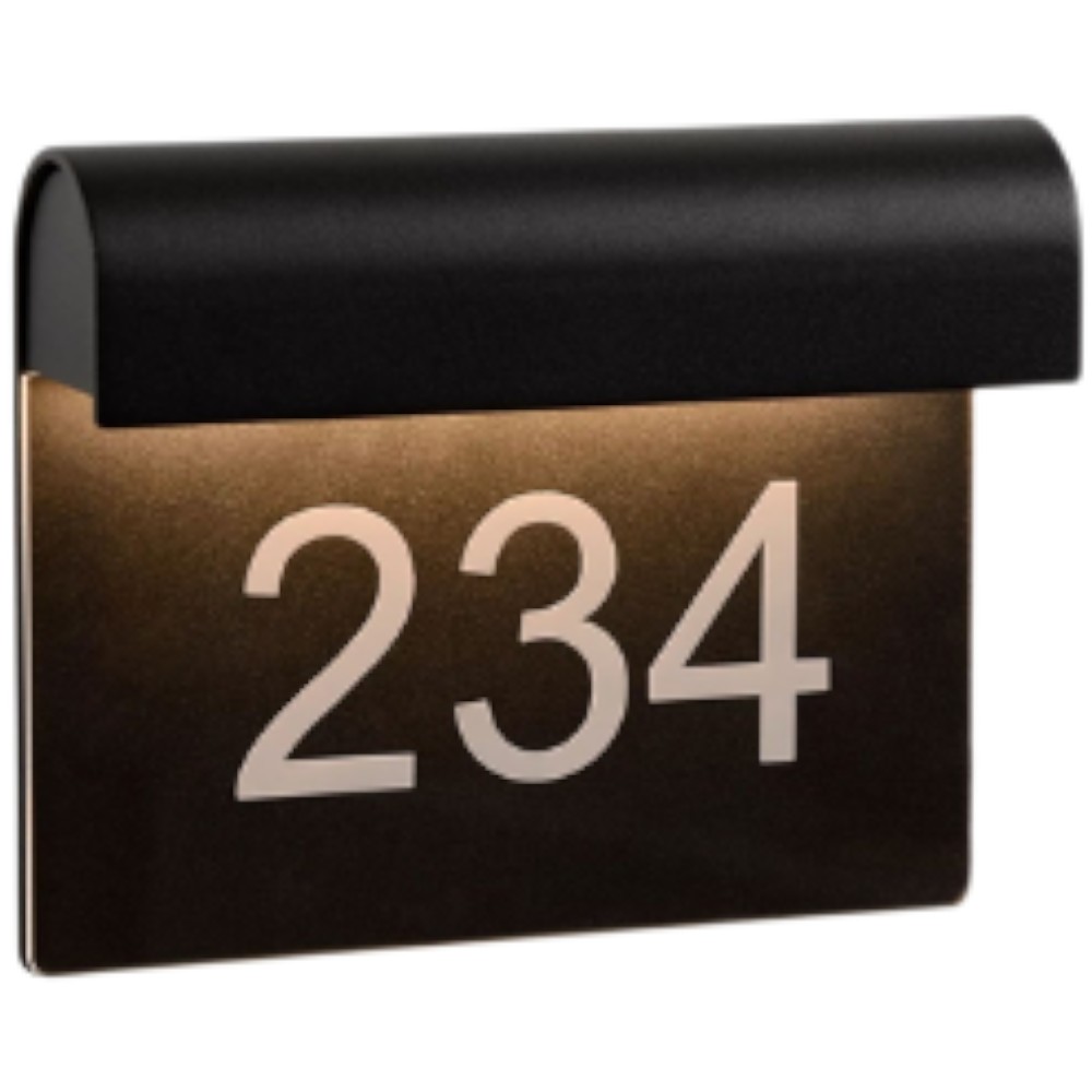 thesi-led-outdoor-house-number-wall-light-6w-220lm-3000k-ip54-black