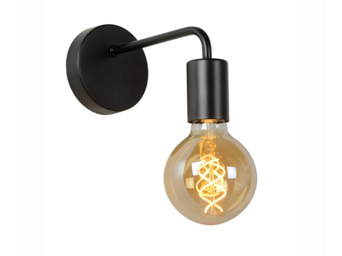 lucide-scott-wall-light-black-e27-40w