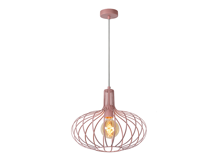 lucide-merlina-pendant-hanging-light-in-pink-e27