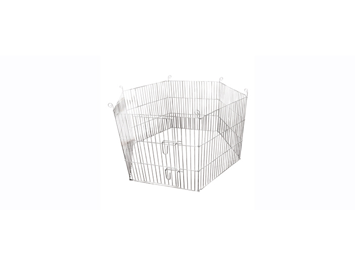 hexagon-outdoor-cage-for-rodents