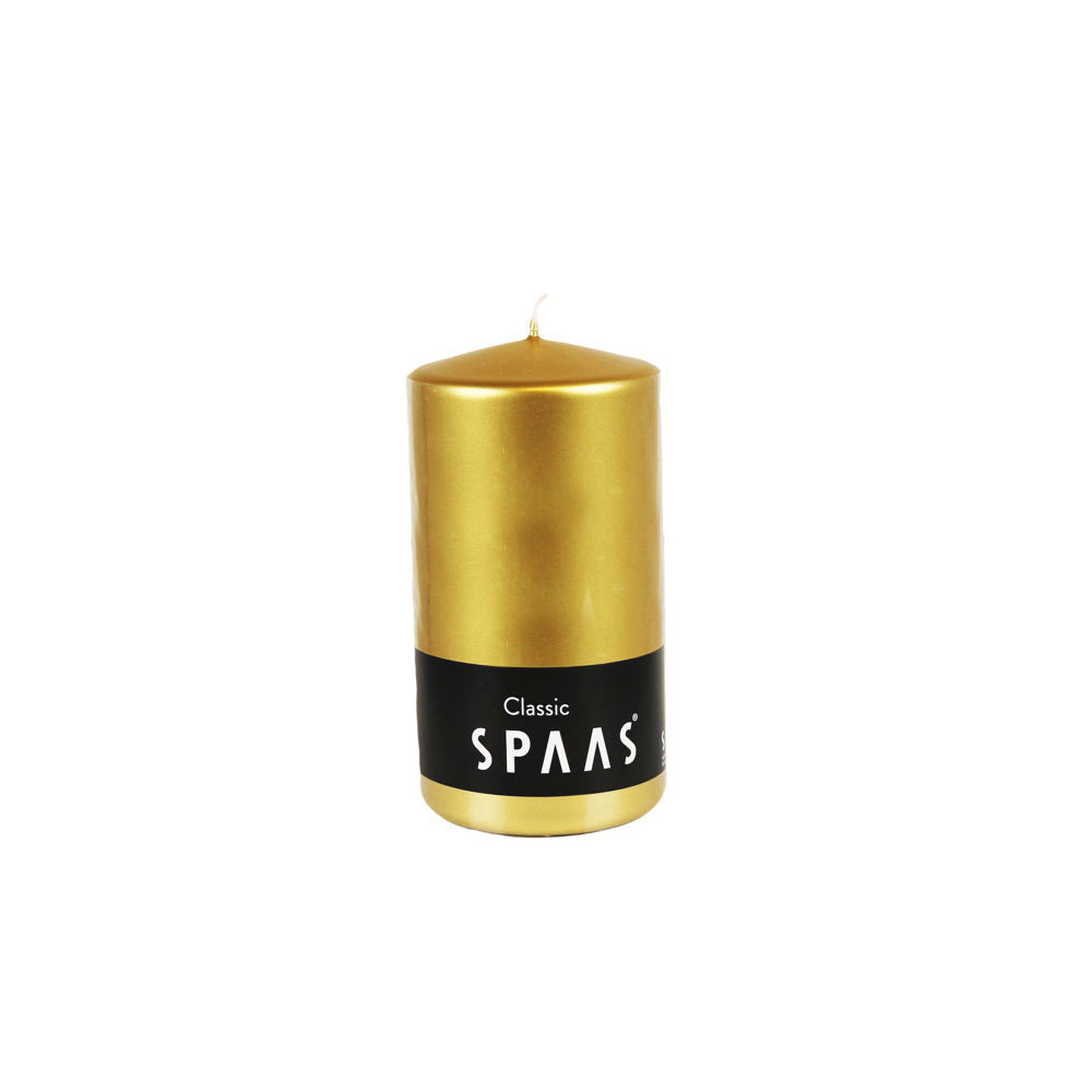 spaas-pillar-candle-gold-8cm-x-15cm