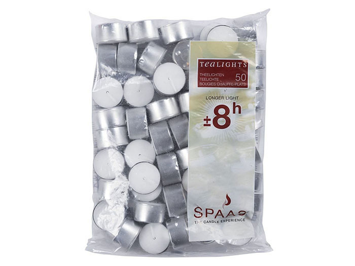 spaas-tealight-candle-in-white-set-of-50-pieces-8-hours