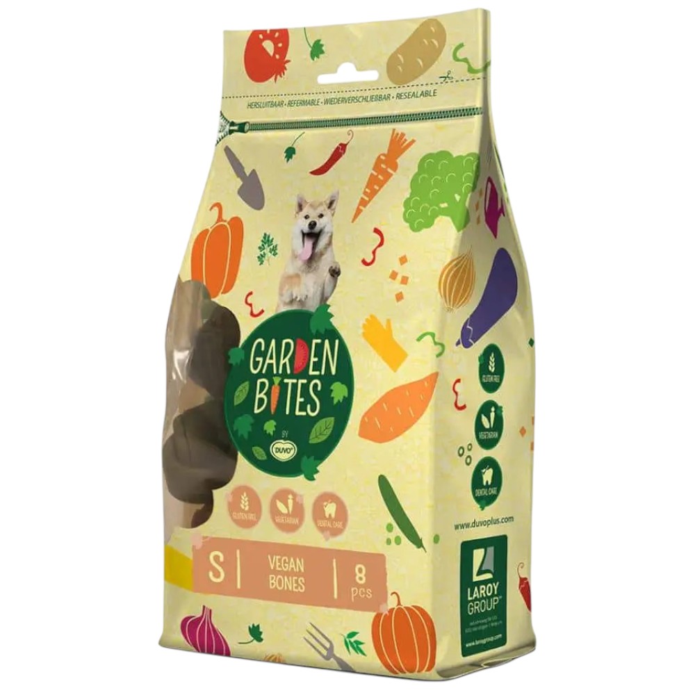 duvo-garden-bites-vegan-dog-chew-bones-11cm-8-pieces-340g