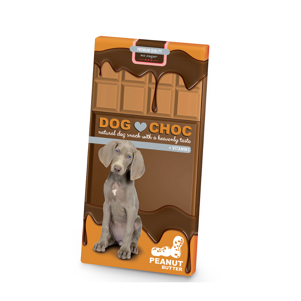 dog-chococlate-with-peanut-butter-dog-treat-100g