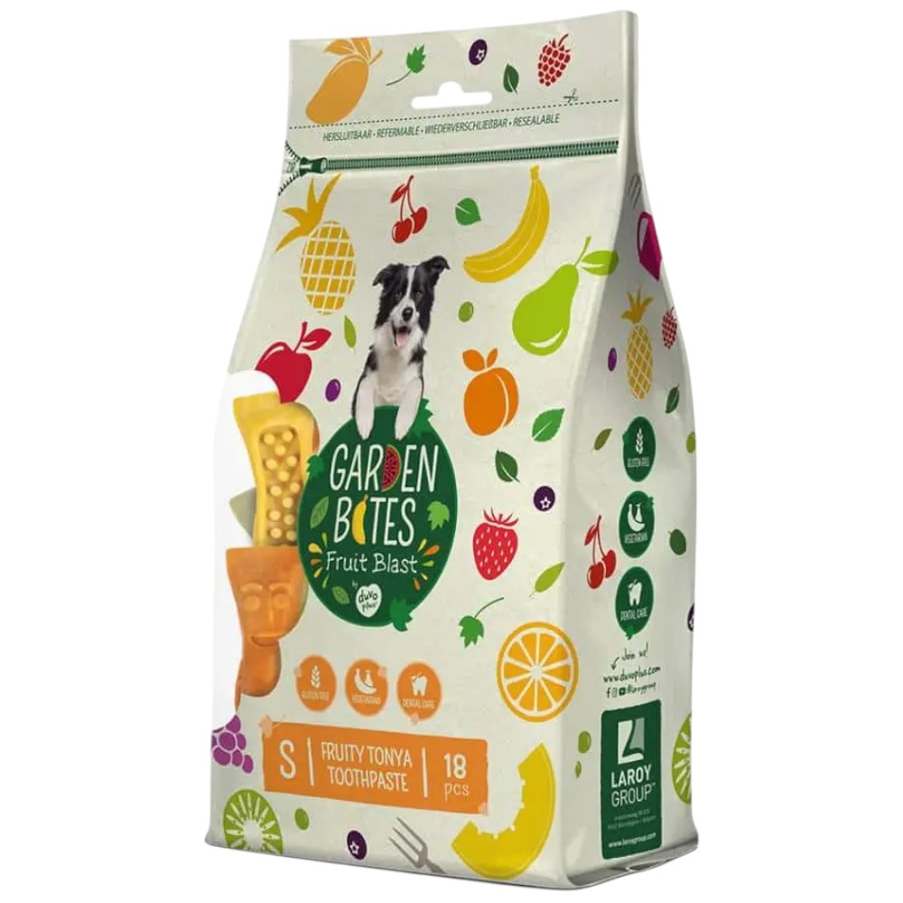 duvo-garden-bites-fruity-friends-dog-chews-7cm-18-pieces-270g