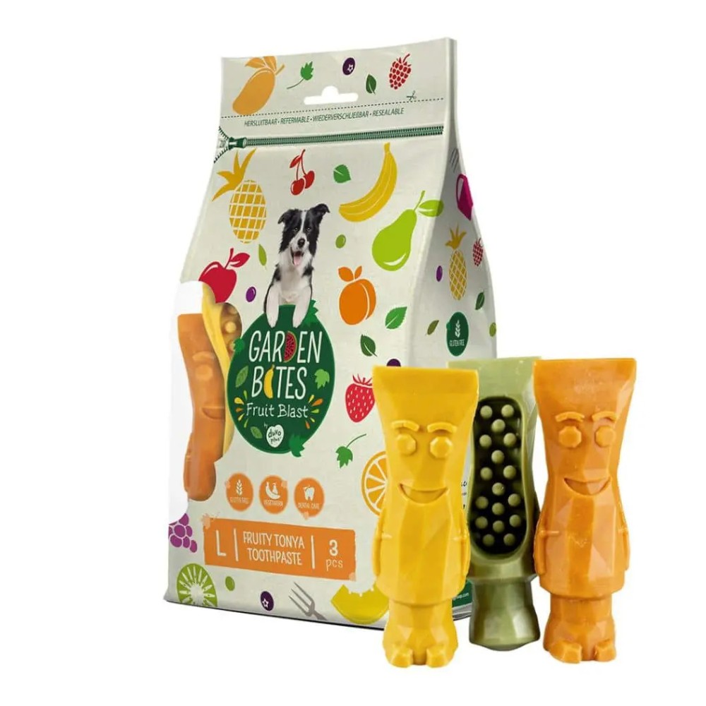 duvo-garden-bites-fruity-tonya-toothpaste-dental-dog-chews-13-5cm-3-pieces-270g
