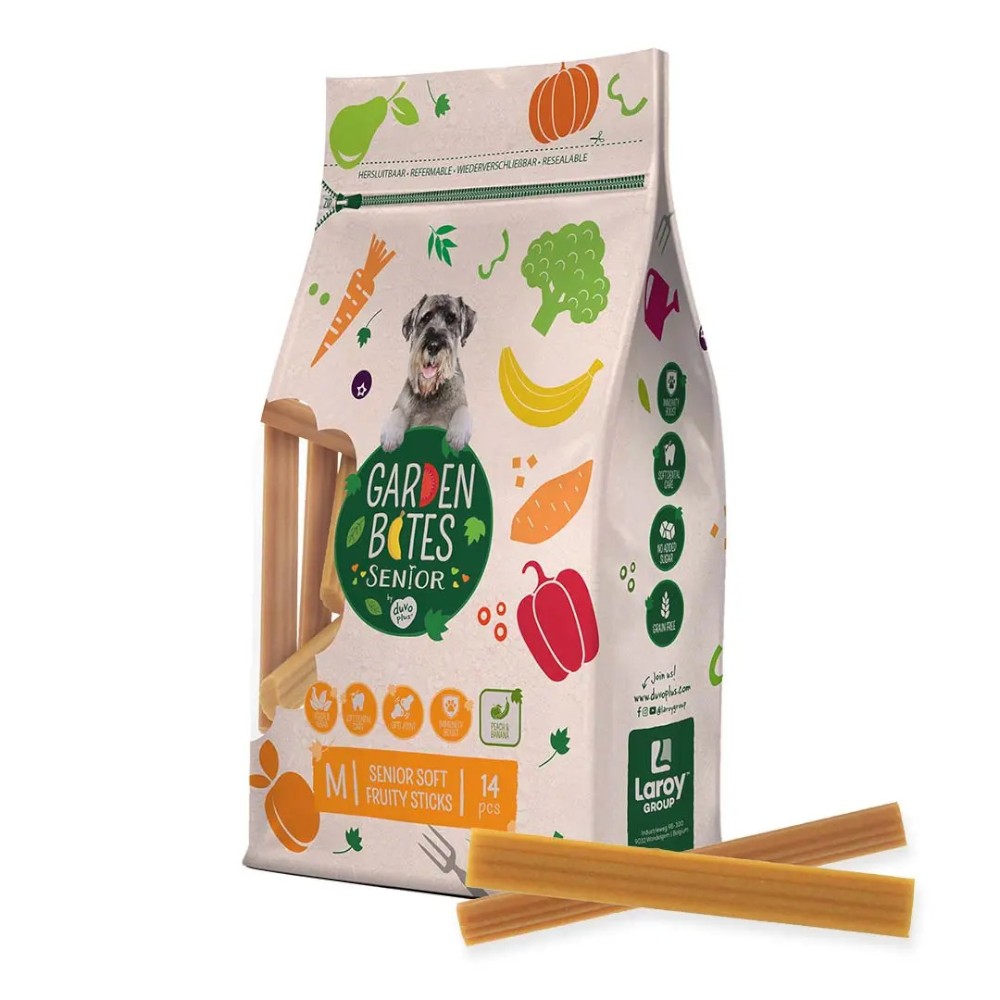 duvo-garden-bites-senior-soft-fruity-sticks-12cm-14-pieces-210g