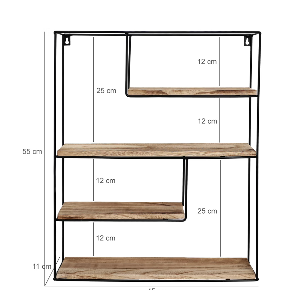 rectangular-metal-wood-wall-shelving-rack-black-45cm-x-55cm