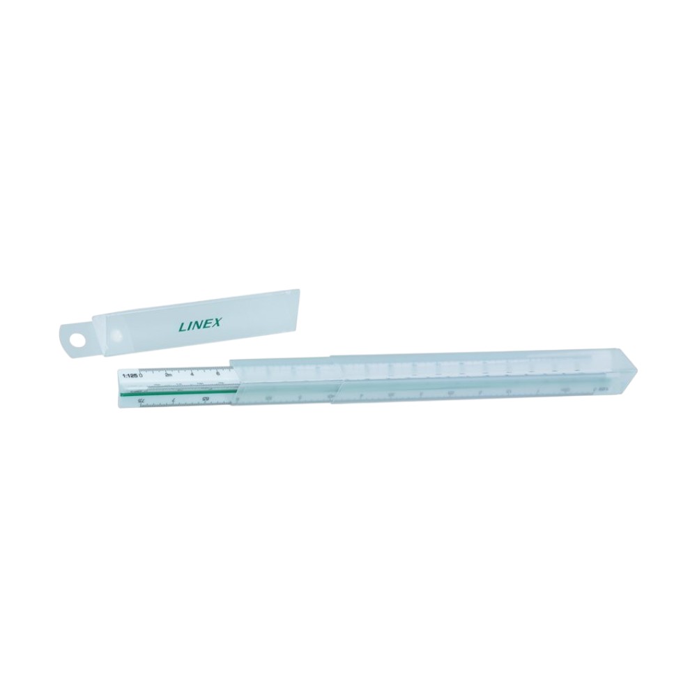 linex-311-triangular-scale-ruler-white-30-cm