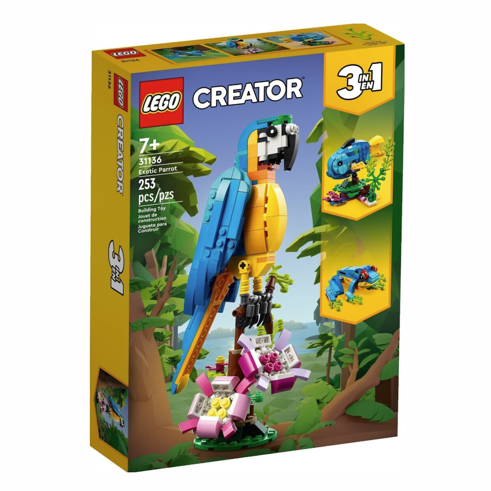 lego-creator-exotic-parrot-253-pieces