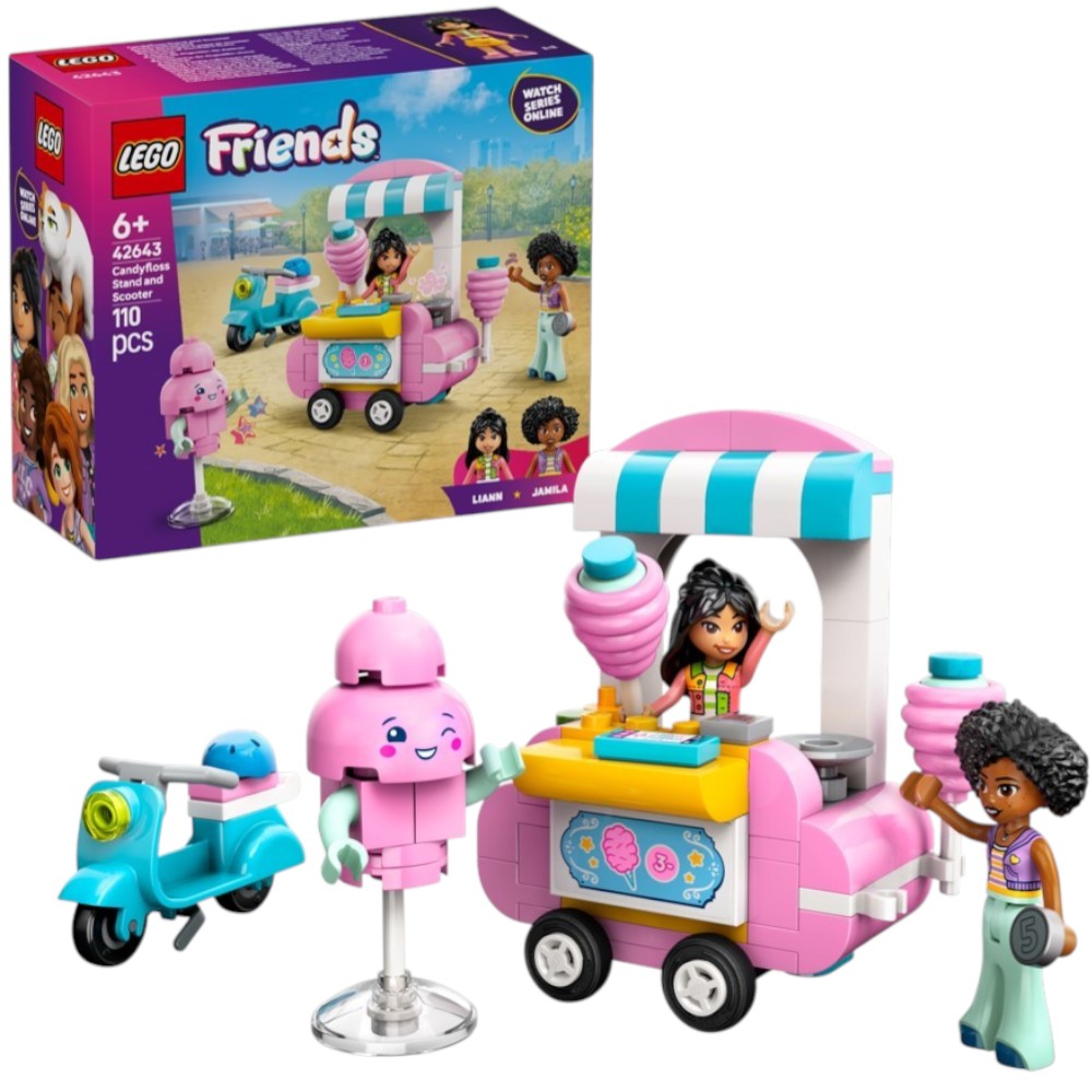 lego-friends-cotton-candy-stand-scooter-110-pcs