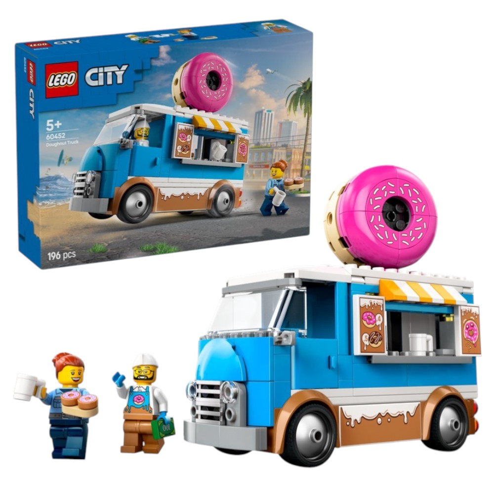 lego-city-donut-truck-196-pcs